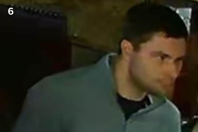 Police have released CCTV photographs of seven men they would like to speak to in connection to violent disorder that broke out in south Warwickshire last month.