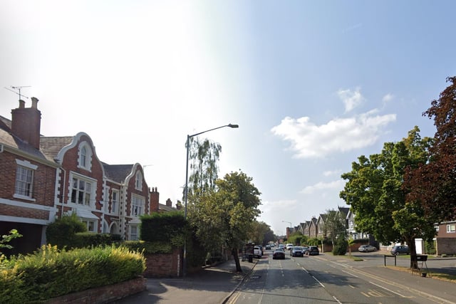 Emscote Road had an average price of £958,333.