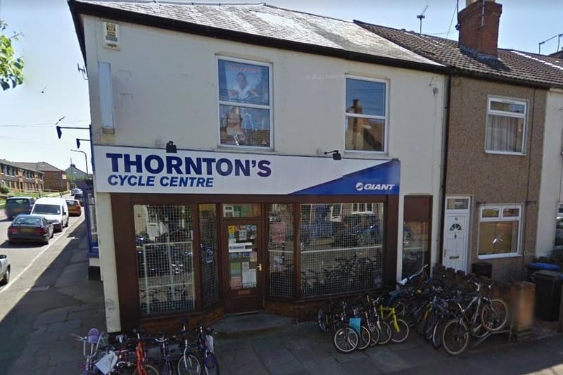 It was always a special moment to get a new bike from Thornton's, though if you had to cycle it home in the direction of Clifton Road, the Cambridge Street climb was quite a challenging start!
