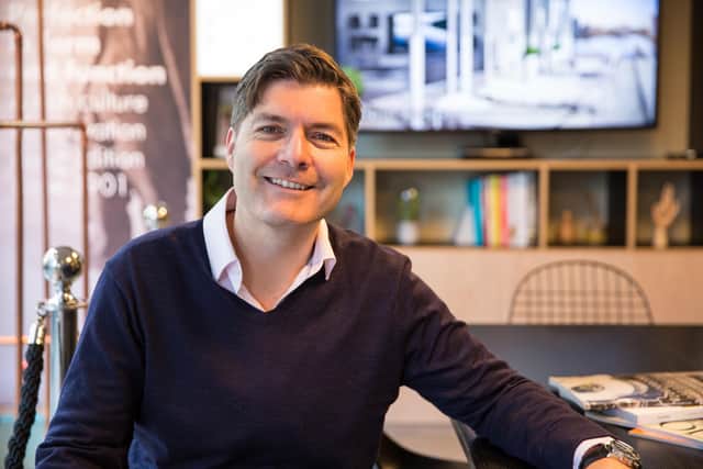 Jay Phillips, managing director at Hansgrohe Group, has been nominated as one of the Top 100 Supplier Influencers by national trade body, BMF. Photo supplied