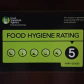 New hygiene ratings have been awarded to three places in the Rugby borough - with one restaurant given a one-out-of-five rating.