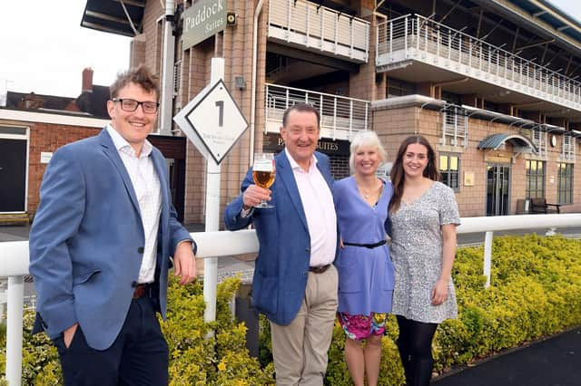 Caption: (l-r) Harry Abell, Nick Abell, Sally Abell, Lucy Abell. Picture supplied.