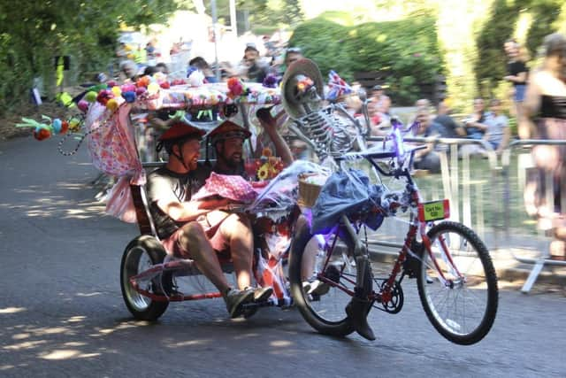 Another day of unsual and creative wheeled karts will be expected at the Welton Soap Box Derby