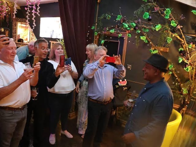 The art exhibition showcasing work by Rupam Barthakur has been hailed a success. Photo by Alex Harvey of RiVR