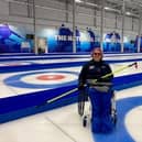 Training at the Wheelchair Curling