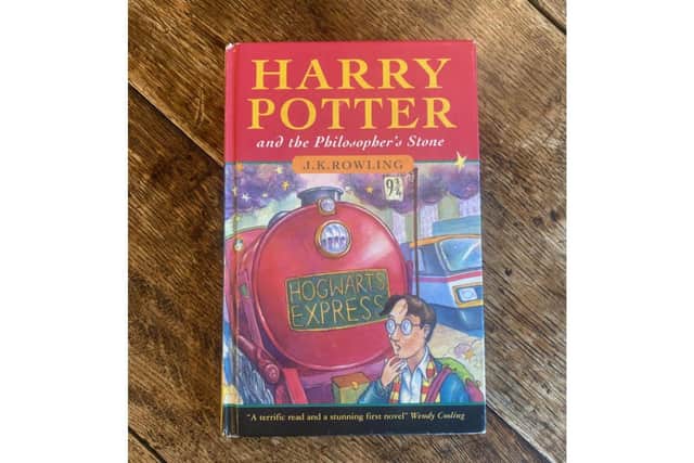 The first edition bought in Kenilworth. Photo by Rare Book Auctions