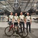 Simon Storey with some of the members of his team. Photo by Simon Storey