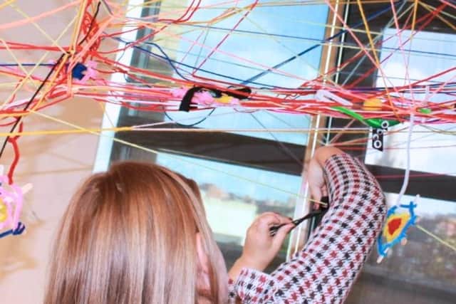 Children get creative.