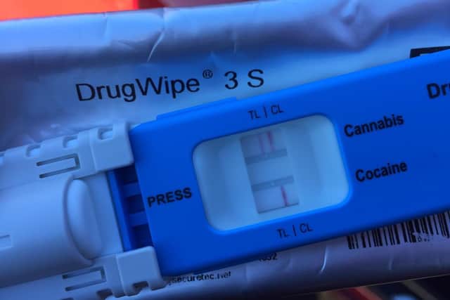 Two drivers failed drug tests are being pulled over by police
