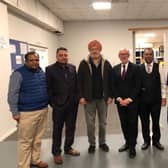 Warwick and Leamington MP Matt Western attending one of the Diwali celebrations which took place across the town over the weekend. Picture supplied.