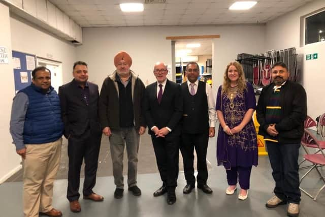 Warwick and Leamington MP Matt Western attending one of the Diwali celebrations which took place across the town over the weekend. Picture supplied.