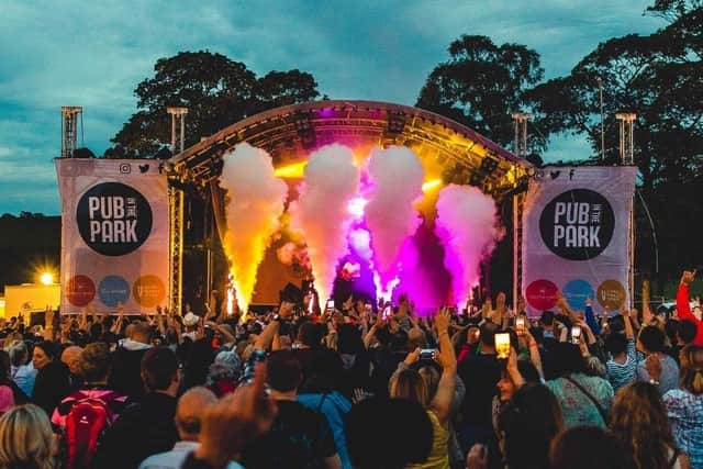 Pub in the Park. Image supplied.