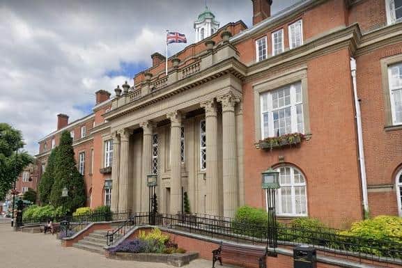 Next week's ceremony will take place at Nuneaton Town Hall. Photo: Google Street View.