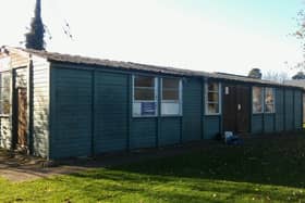 The old scout hut, which has now been replaced. Photo supplied