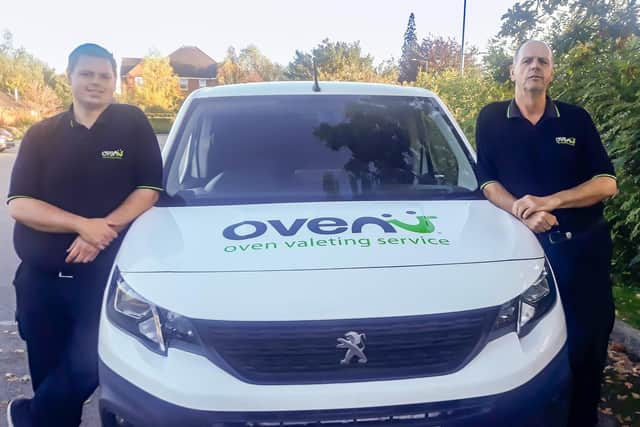 Father and son duo Alan and Dave Simmonds of Ovenu Rugby