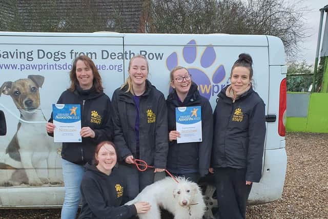 Staff and volunteers at Pawprints have been nominated for an award.