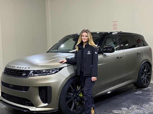 JLR engineering apprentice Niamh O'Connor