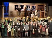 Summer youth project on stage in 2019 with The Addams Family. Photo: Martin Pulley.