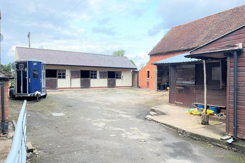 The property also has stables. Photo by Margetts