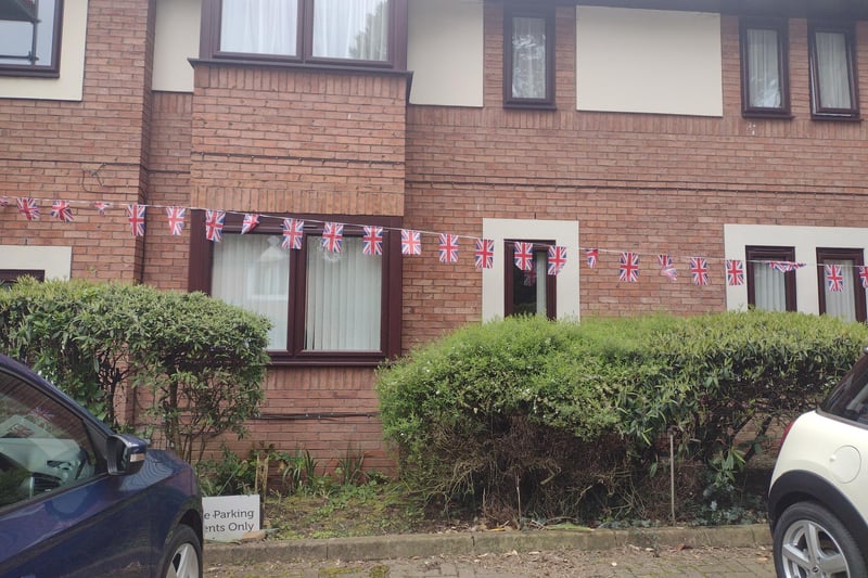 Garden Court, in Priory Road, held their own coronation celebrations. Photo submitted