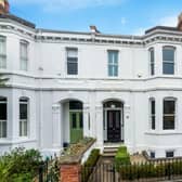 The five bed property on Heath Terrace also features bay windows. Photo by Fine and Country