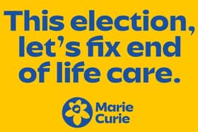 Marie Curie call on next government to fix end of life care