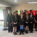 Harris Church of England Students at Overslade House Care Home