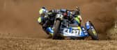 Rugby's Mark Cossar and Gareth Williams were flat out to the chequered flag
