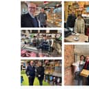 As part of the Small Business Saturday event, Matt Western visited businesses including Leopard Spots, Warwick Sports, Steve Quigley’s Butchers, Corner Cottage Bakery and Portuguese Flavours. Pictures supplied.