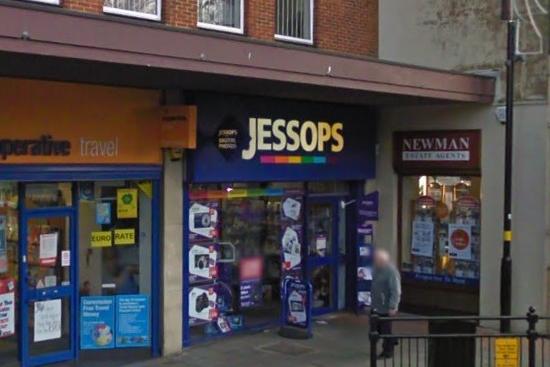 Originally a Leicester business, the Jessops name lives on, even if it has not been in the town centre for a while.