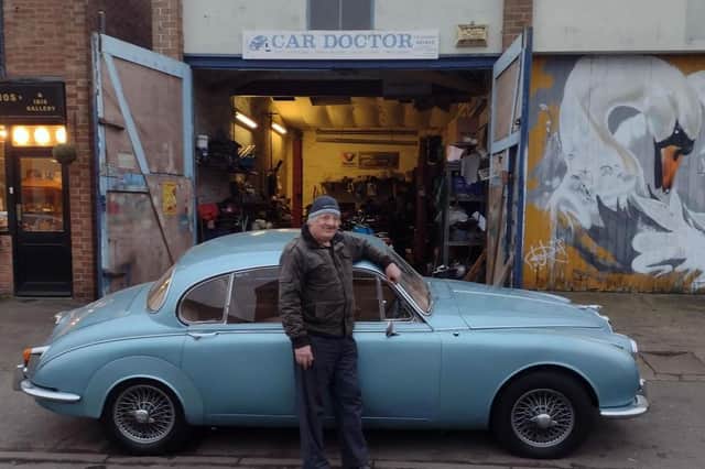 Mechanic Alan Morris, 'The Car Doctor' will celebrate the 40th anniversary of opening his business in Leamington next month.