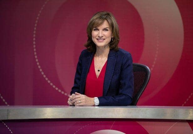 <p>Fiona Bruce will once again be hosting BBC Question Time.</p>