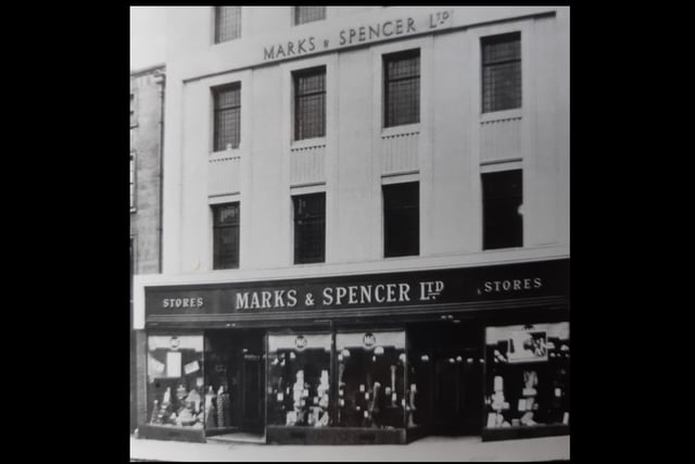 OK, this one is not an old business as such but it does offer a nostalgic view of Marks and Spencer on the Parade (where they are still based)