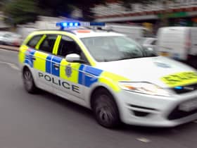 A woman who was hit by a police motorbike escorting a royal family member has died 