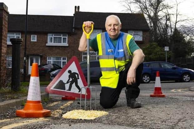 Mark Morrell has teamed up with Pot Noodle to shame Government and local authorities into getting road surfaces repaired