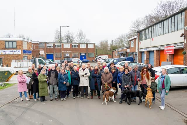 Businesses in Althorpe Street, Leamington Spa, are being told they will have to leave their premises in three months' time if plans are approved to build student accommodation in the area.