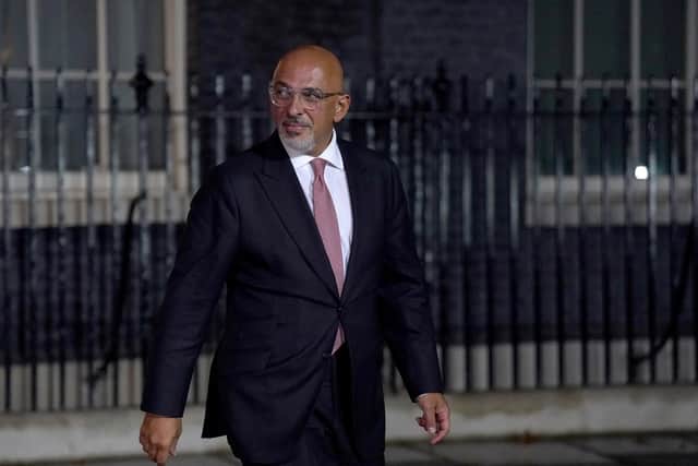 Newly installed Chancellor of the Duchy of Lancaster Nadhim Zahawi