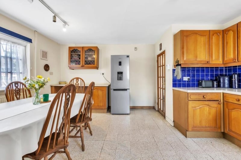The kitchen.