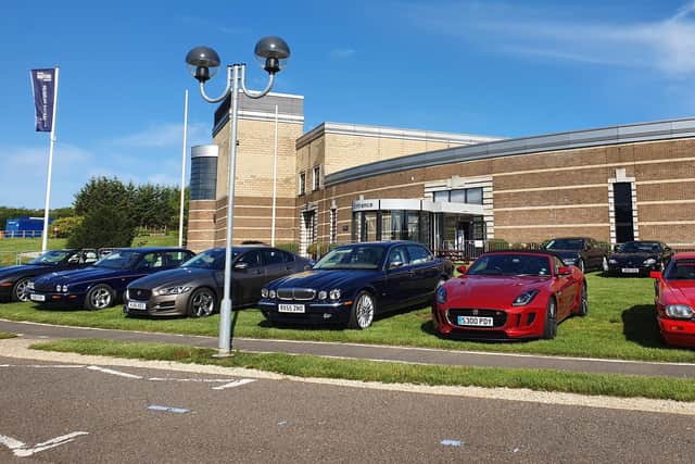 Jaguars at Gaydon. Picture supplied.