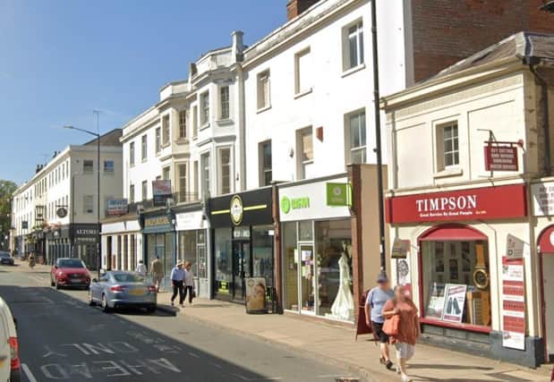 The fully-rented commercial properties rented by Turkish Barbers Club and Timpson in Warwick Street are up for sale in a forthcoming Bond Wolfe auction. Picture supplied.