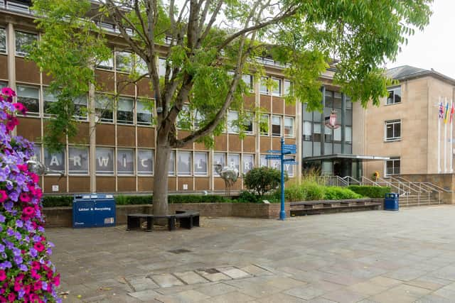 Warwickshire County Council's Shire Hall headquarters in Warwick. Picture by Mike Baker.