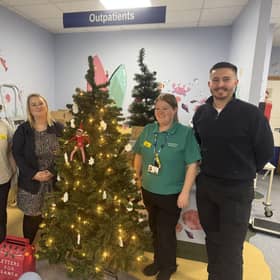 From left to right: Freya (Warwick Hospital), Sophie (Taylor Wimpey), Abbie (Warwick Hospital), and Matthew (Taylor Wimpey)