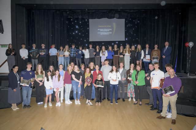 Over 70 Rugby-based athletes were awarded at a glittering ceremony held at the borough’s Benn Hall.