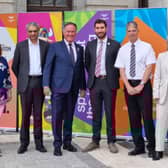 A near-£2m improvement scheme at Leamington Spa Station has been completed as Royal Leamington Spa prepares to welcome thousands of visitors for the Commonwealth Games. Photo by Warwickshire County Council