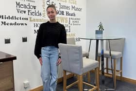 Angel Bassett Whittle who is completing an internship with Mulberry Homes