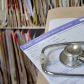 File photo dated 10/09/14 of a registration form and a stethoscope at the Temple Fortune Health Centre GP Practice near Golders Green, London. A survey of GPs found only 14% felt they had sufficient access to mental health practitioners, prompting the Lib Dems to say the Scottish Government has broken its commitments. Issue date: Sunday November 19, 2023.