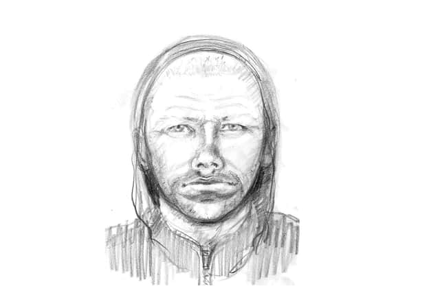 Officers investigating a sexual assault in Rugby have released this sketch of a man they would like to speak to.