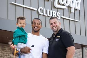 The new David Lloyd club has proved an instant hit - and special guest England rugby player Anthony Watson joined in the opening celebrations.