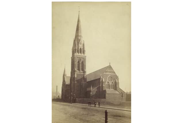 A picture of St Paul's church taken towards the end of the 19th century.