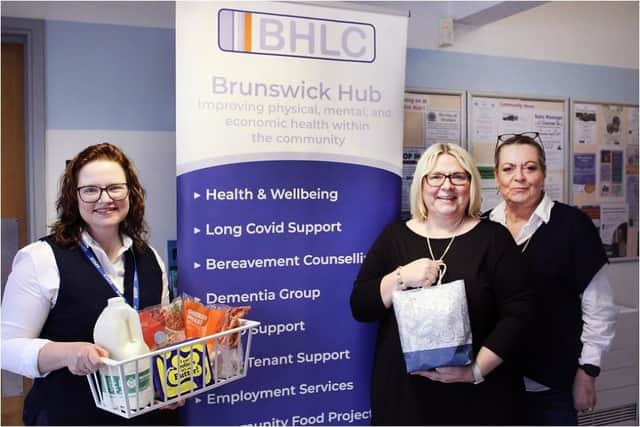 The Brunswick Healthy Living Centre (BHLC)  in Leamington has received funding to support the continuation of its Emergency Chilled Food Bank Project which was initially set up in response to the Covid lockdown. BHLC is also launching a Toiletry Selection Bags Project which helps those struggling to buy toiletries. Picture supplied.